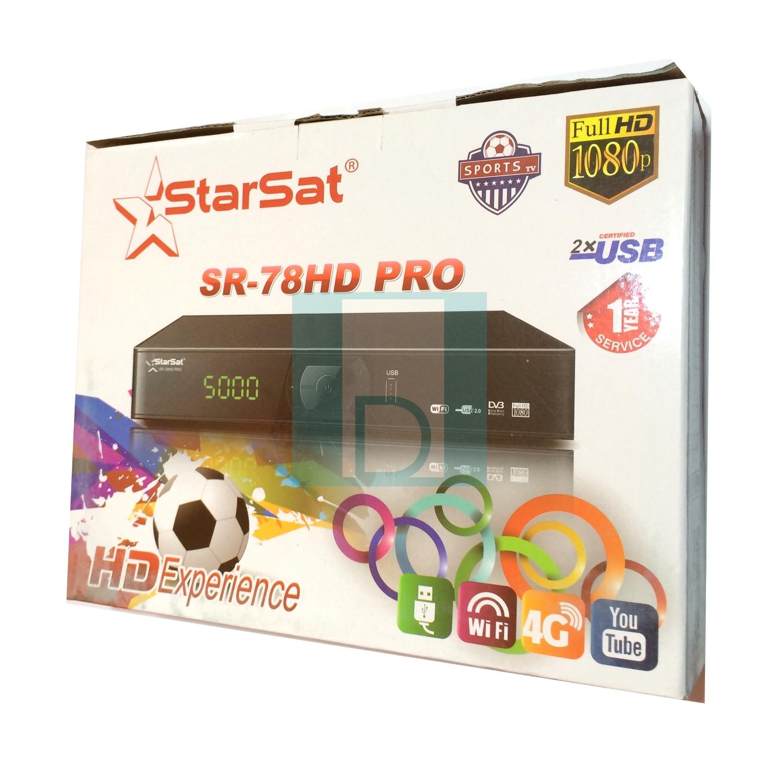 Décodeur StarSat SR-78 décodeur sans abonnement FullHD PRO EXPérience NEW 2xUSB   image 2