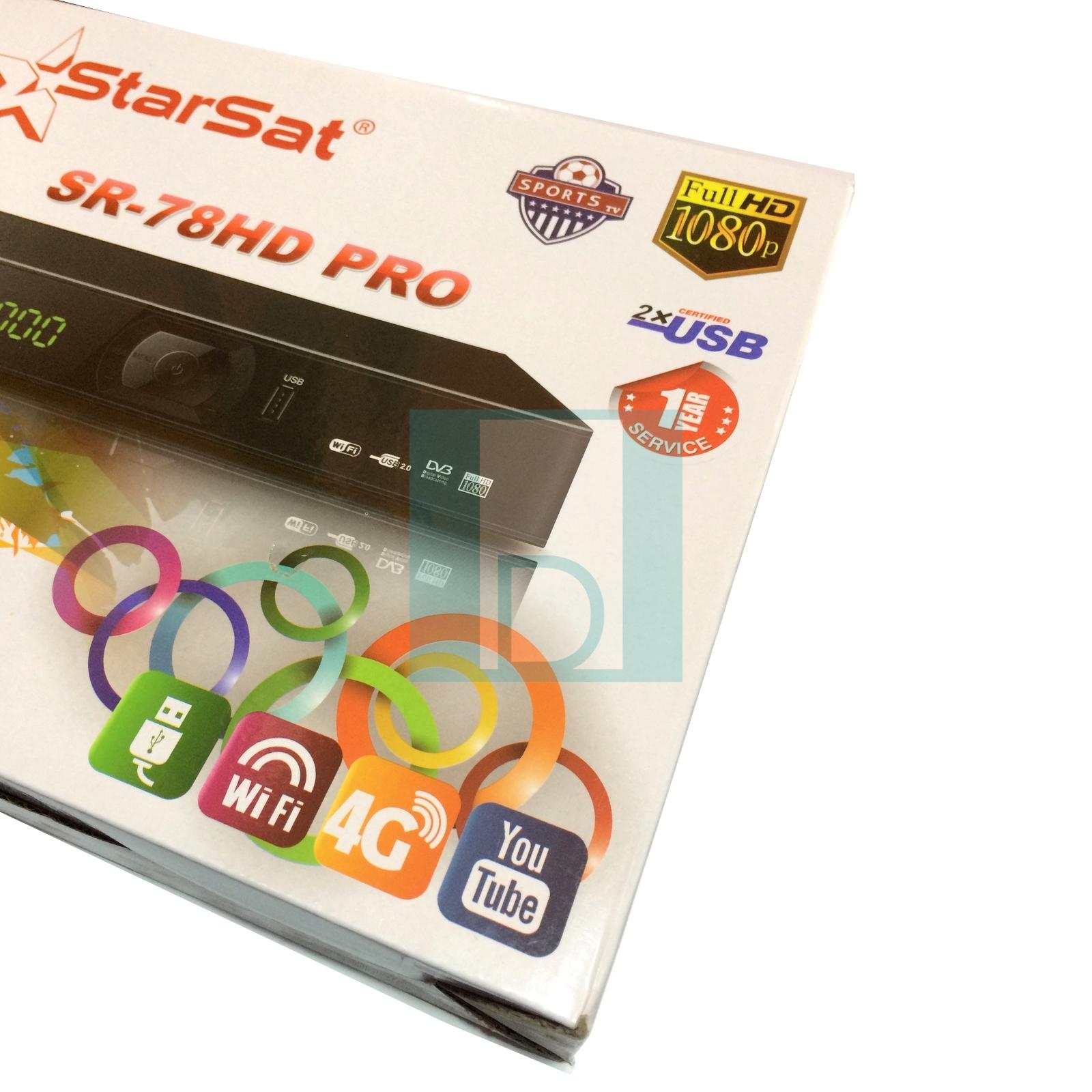 Décodeur StarSat SR-78 décodeur sans abonnement FullHD PRO EXPérience NEW 2xUSB  image 3