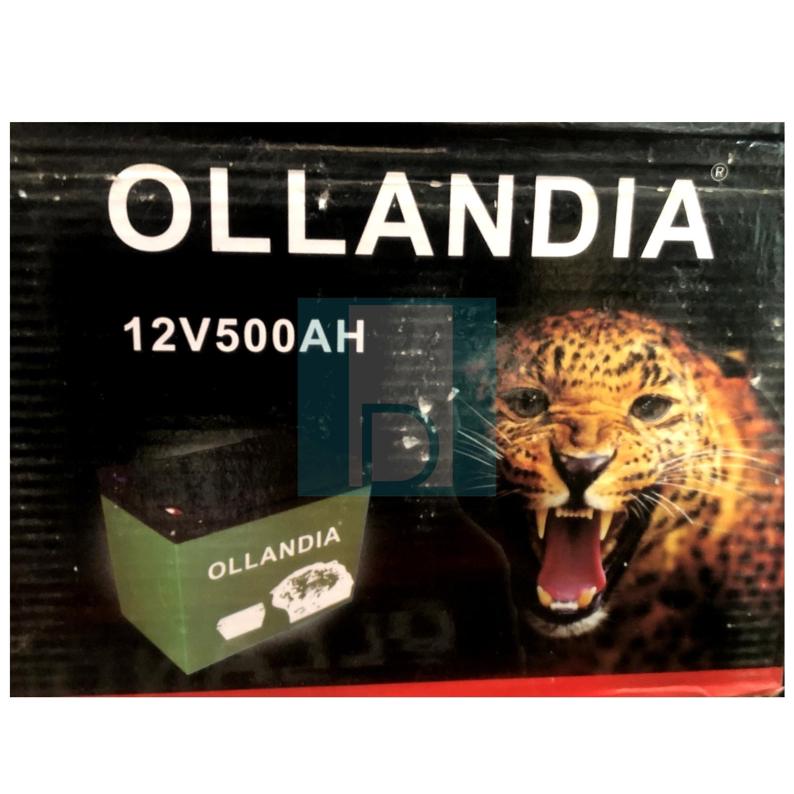 Batterie Solaire mini OLLANDIA 12V 500Ah Mini Batterie au plomb-acide scellée  image 4