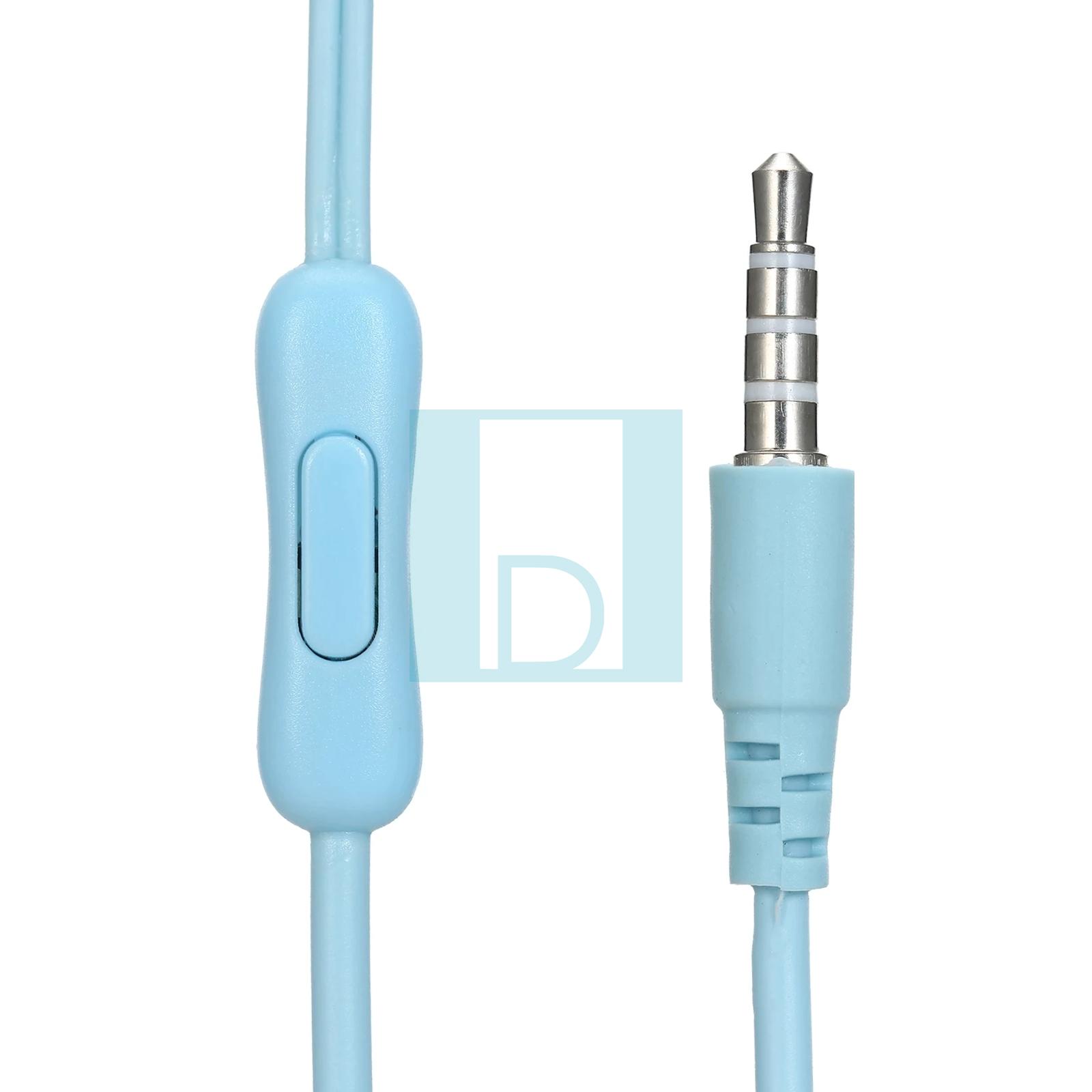 Ecouteur  U19 filaire universels Intra-auriculaires avec bouton intégré  Micro-commande pour tout appareil Samsung, Tecno, Itel, Sony, Xiaomi, Huawei, LG  image 3