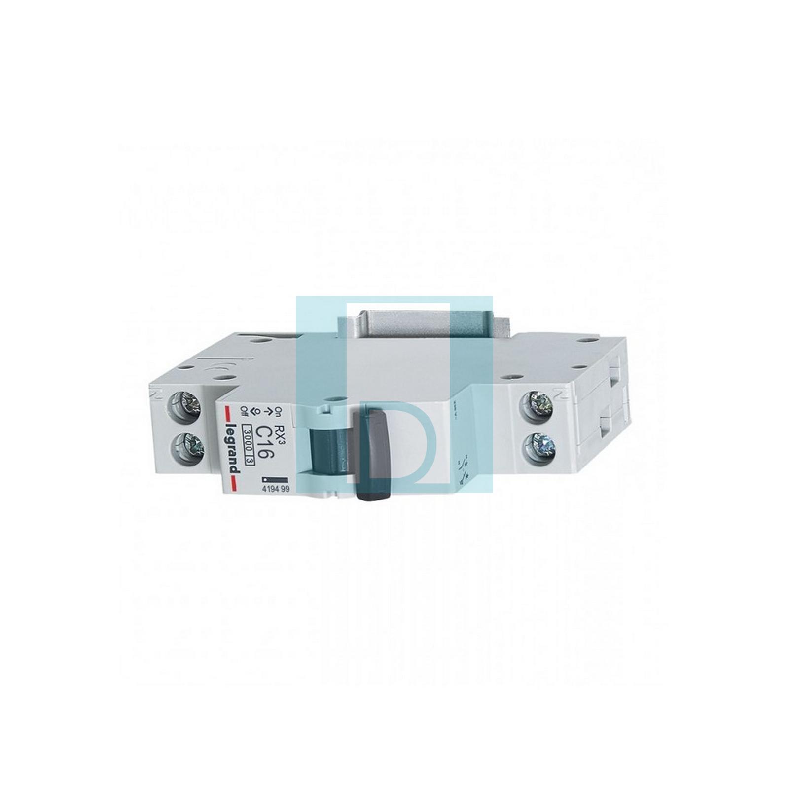 Disjonction magnétothermique unipolaire 1 module intensité 16 A 220/380 V x2pcs  image 5