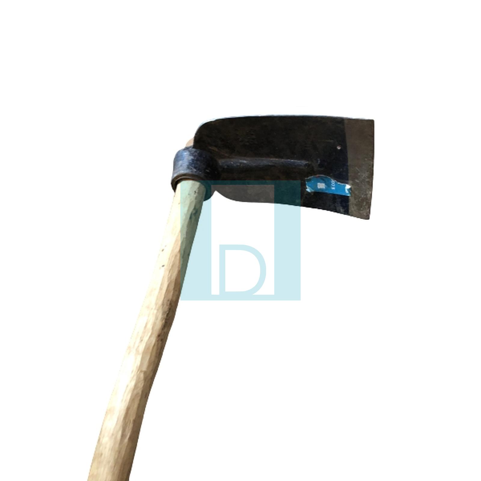 Houe chinoise à défricher ordinaire manche droite en bois  image 4