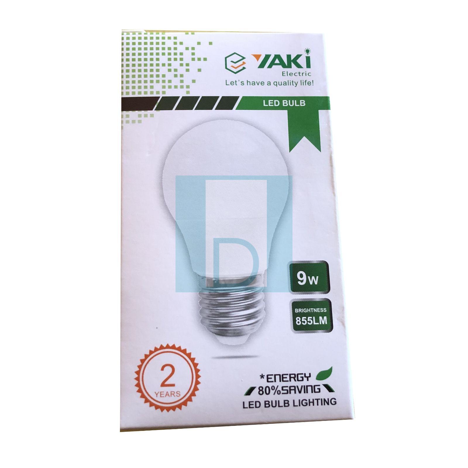 Ampoule YAKI 9w 220V LED BULB E27, YAKI Electronic ampoule